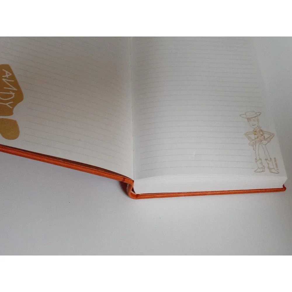 Disney Pixar Toy Story Woody Embossed Faux Leather Stitched Journal/Book